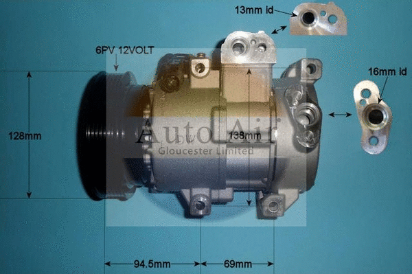 Compressor, air conditioning (14-2076P)