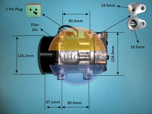 Compressor, air conditioning (14-0058p)