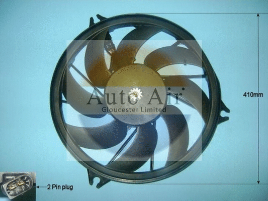 Electric Motor, radiator fan (05-1167)