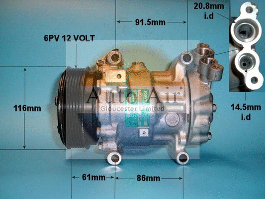 Compressor, air conditioning (14-1206)