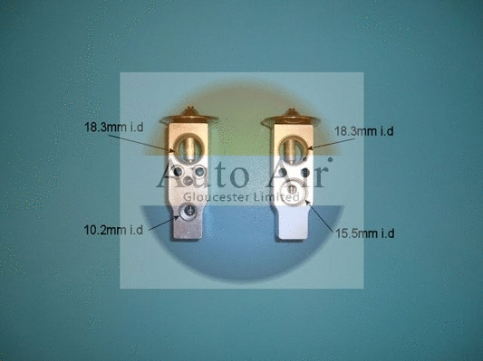 Expansion Valve, air conditioning (22-1051)