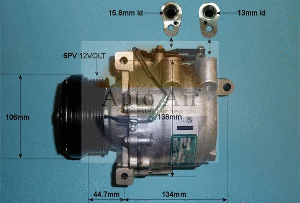 Compressor, air conditioning (14-3306)