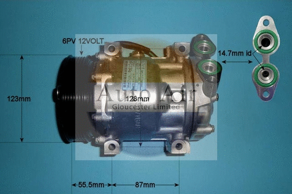 Compressor, air conditioning (14-0098P)