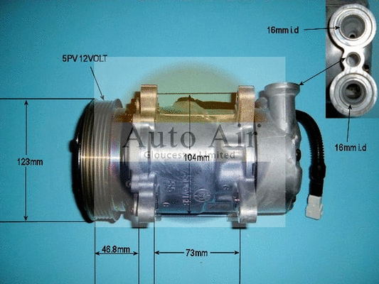 Compressor, air conditioning (14-1431R)