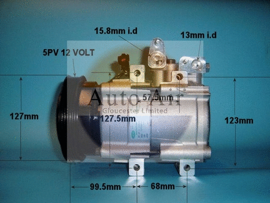 Compressor, air conditioning (14-9760)