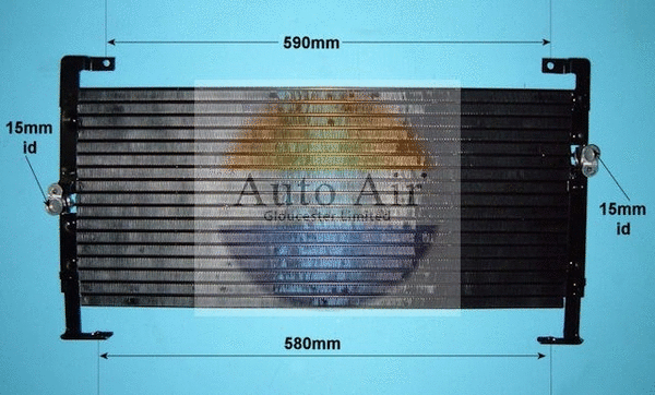 Condenser, air conditioning (16-9635)