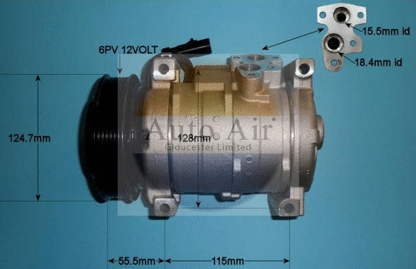 Compressor, air conditioning (14-0088P)