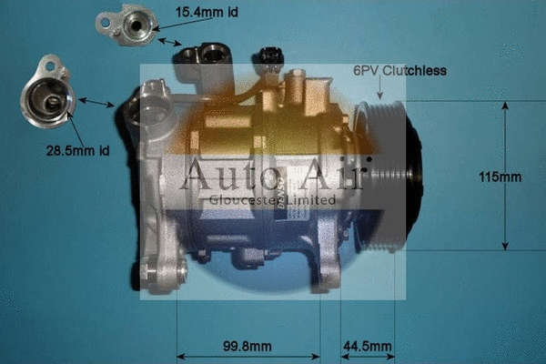 Compressor, air conditioning (14-0191)