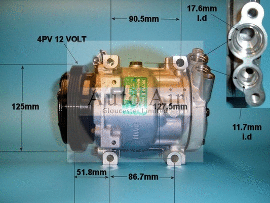 Compressor, air conditioning (14-1201)