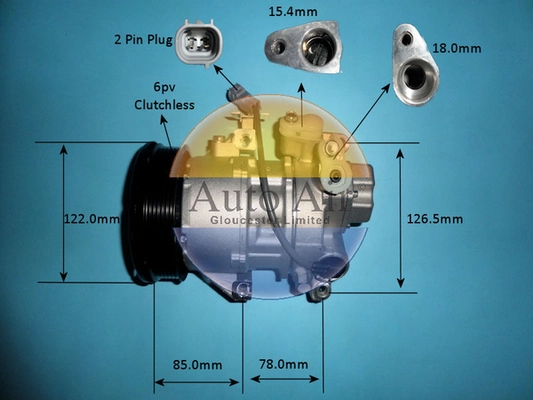 Compressor, air conditioning (14-7472P)
