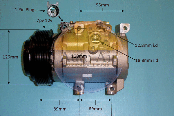 Compressor, air conditioning