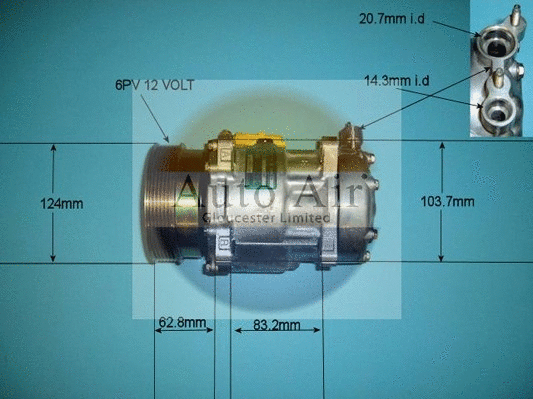 Compressor, air conditioning (14-1239)