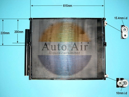 Condenser, air conditioning (16-9810)