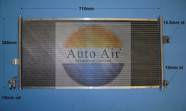 Condenser, air conditioning (16-6208)