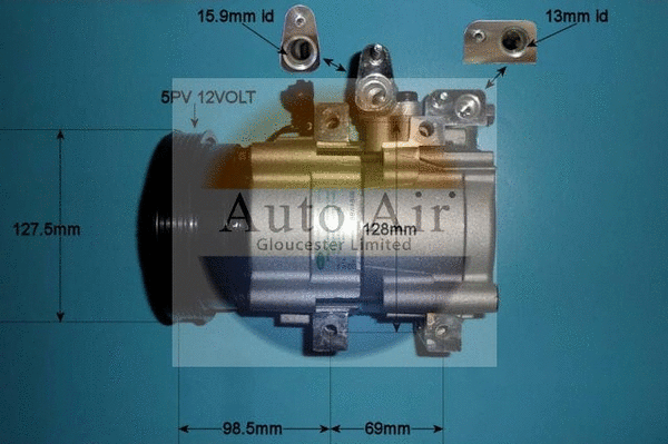 Compressor, air conditioning (14-1027)