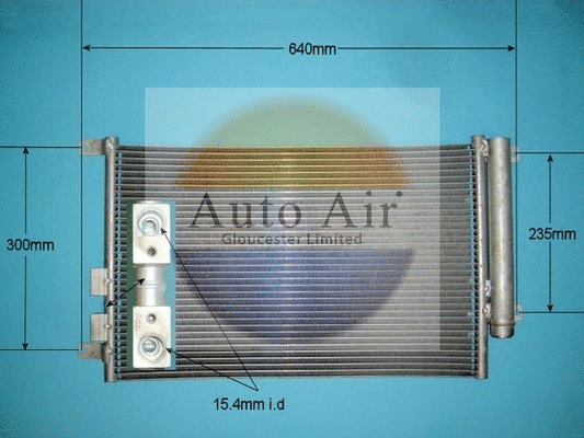 Condenser, air conditioning (16-9787)