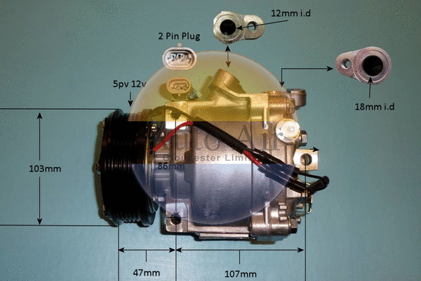 Compressor, air conditioning (14-2094P)
