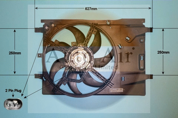 Electric Motor, radiator fan (05-1089)