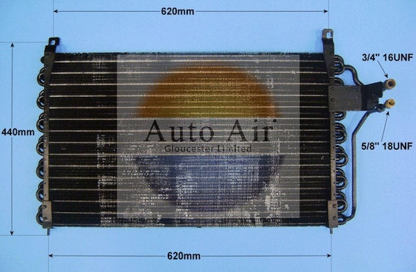 Condenser, air conditioning (16-6551)