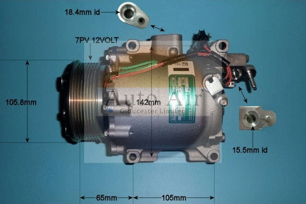 Compressor, air conditioning (14-3419)