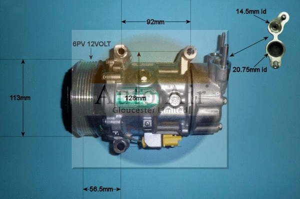 Compressor, air conditioning (14-1125)