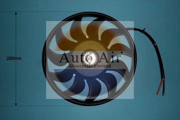 Electric Motor, radiator fan (05-1009)