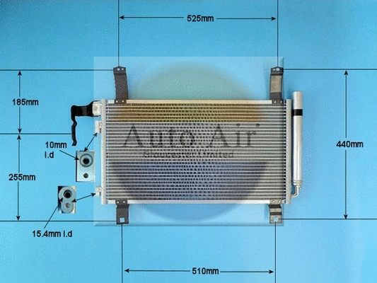 Condenser, air conditioning (16-9911)