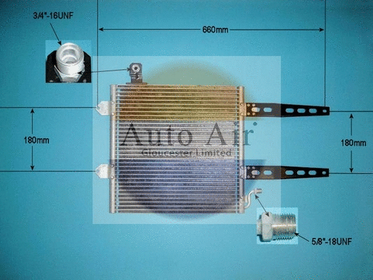 Condenser, air conditioning (16-1031)