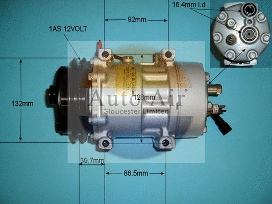 Compressor, air conditioning (14-7953)