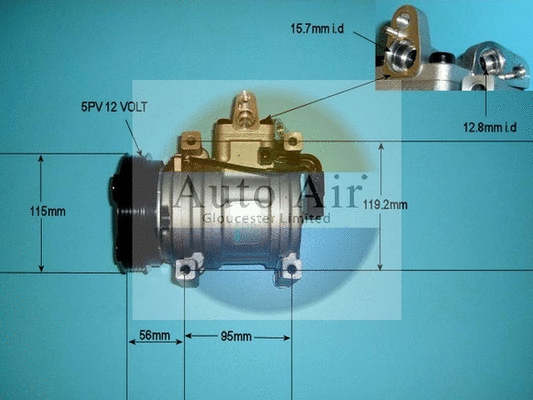 Compressor, air conditioning (14-1462)