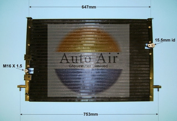 Condenser, air conditioning (16-3934)