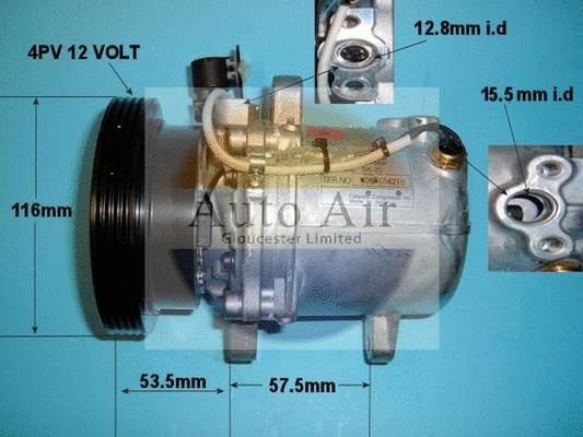 Compressor, air conditioning (14-0228)