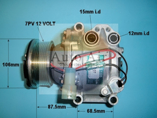 Compressor, air conditioning (14-0258)