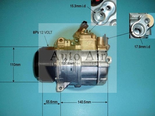 Compressor, air conditioning (14-0048)