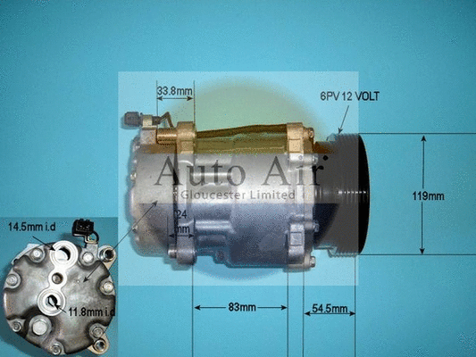 Compressor, air conditioning (14-1100P)