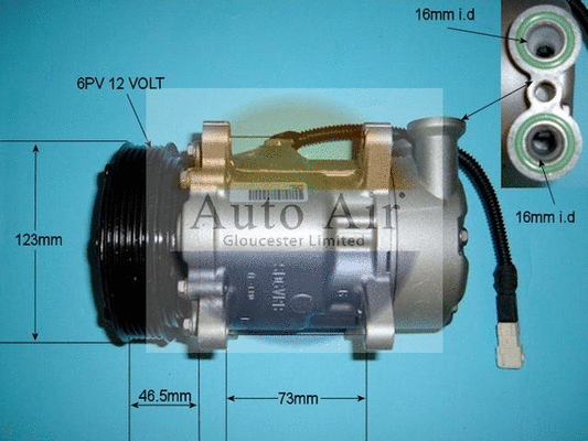 Compressor, air conditioning (14-0281R)