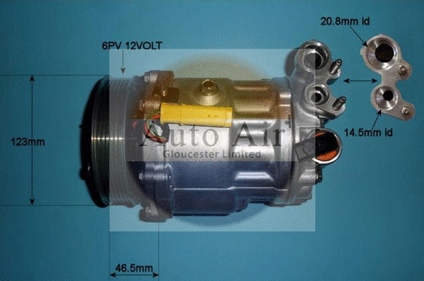 Compressor, air conditioning (14-1314)