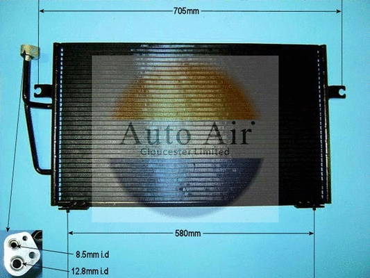Condenser, air conditioning (16-1036)