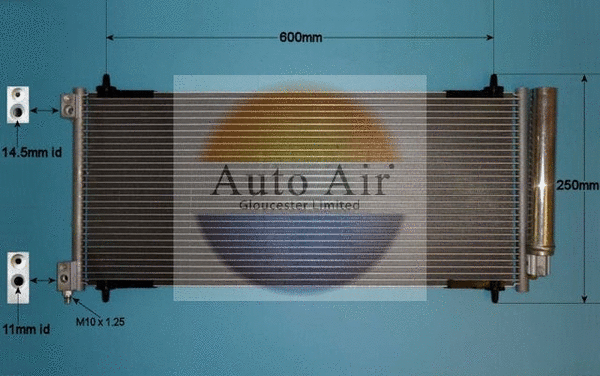 Condenser, air conditioning (16-9929)