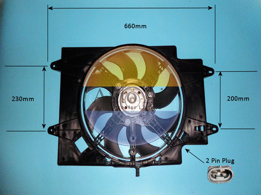 Electric Motor, radiator fan (05-1021)