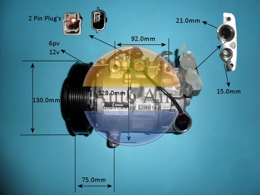 Compressor, air conditioning (14-0253)