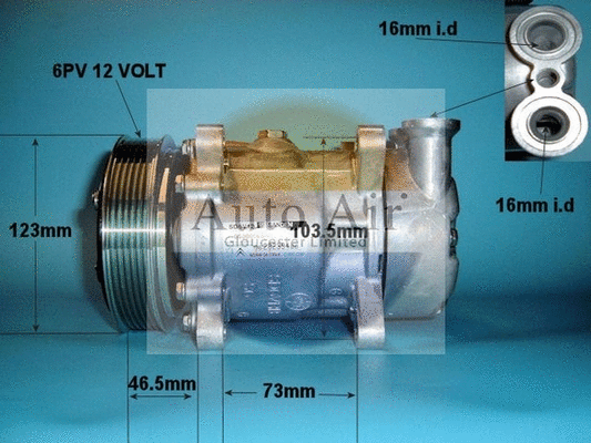 Compressor, air conditioning (14-0281)