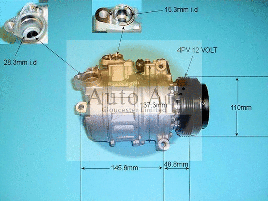 Compressor, air conditioning (14-6466P)