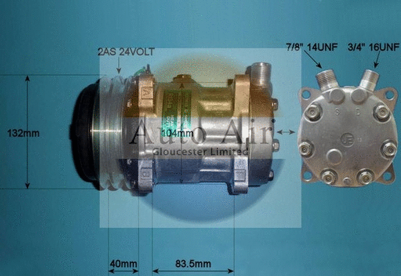 Compressor, air conditioning (14-0118)