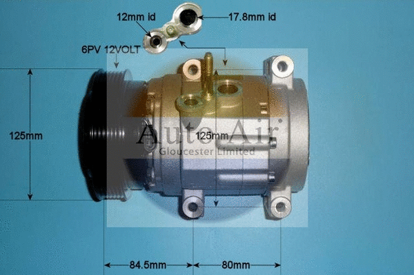 Compressor, air conditioning (14-0187)