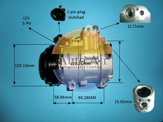 Compressor, air conditioning (14-0210P)