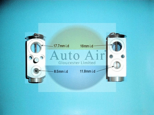 Expansion Valve, air conditioning (22-8817)