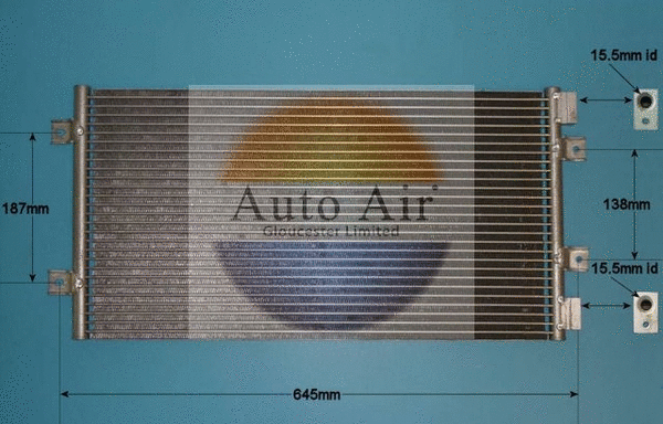 Condenser, air conditioning (16-1122)