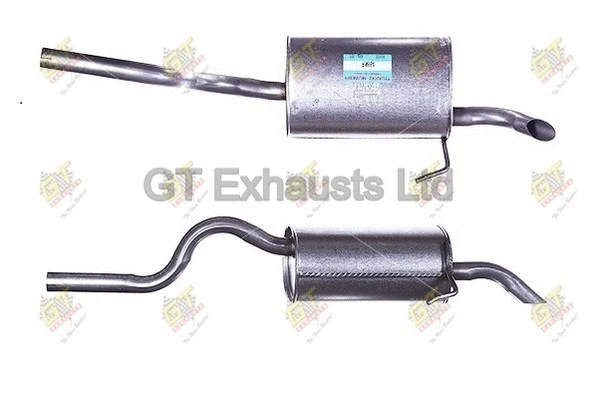 Rear Muffler (GRN664)