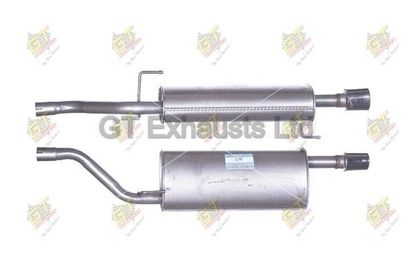 Rear Muffler (GFA922)